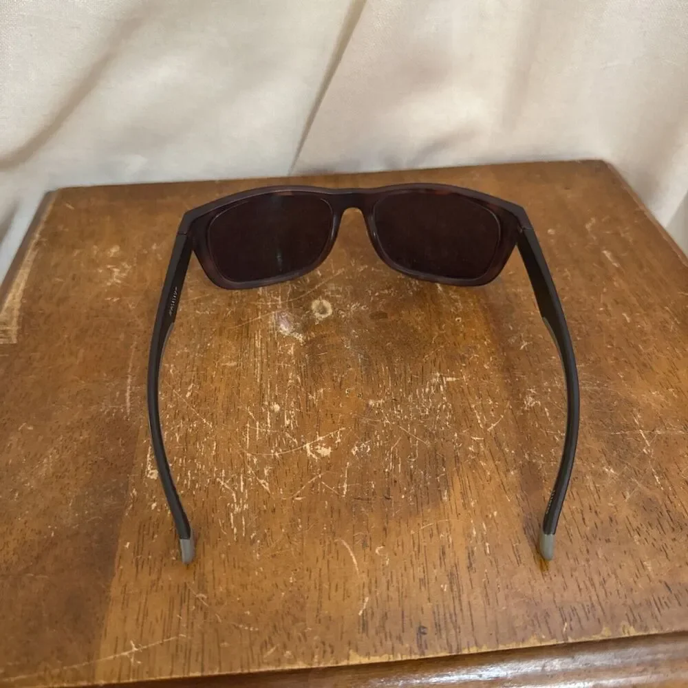 Zenni Sunglasses Plastic Rubber Black Polarized Tortoise Shell‎ Pattern 1116725